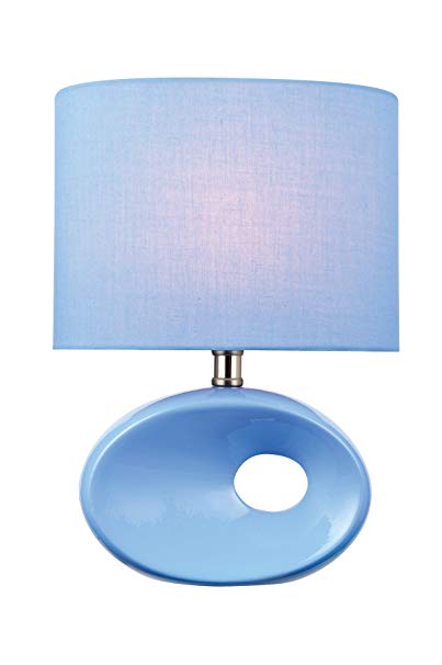 Lite Source LS-22315L/BLU Hennessy Table Lamp